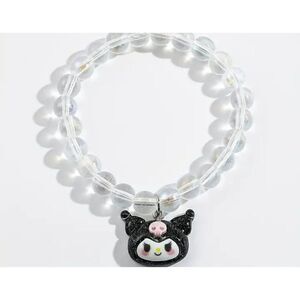 Brand New! Kuromi Bead and Crystal Bracelet! So Cute and So On Trend